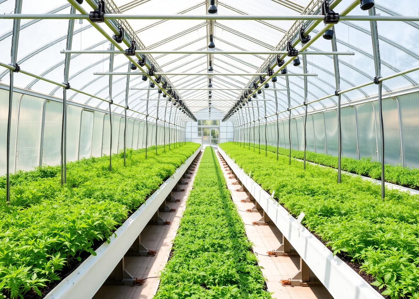 Greenhouse cultivation of young herb seedlings